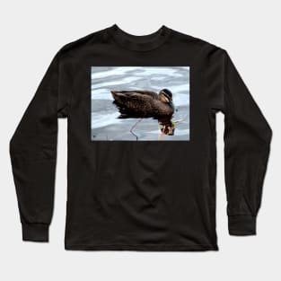 Brown Duck Long Sleeve T-Shirt